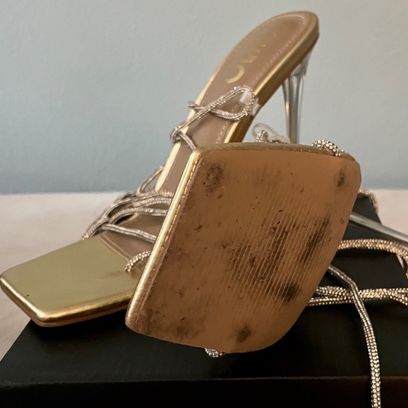 EGO LIA DIAMANTE STRAPPY LACE UP HEEL - Picture 6 of 7